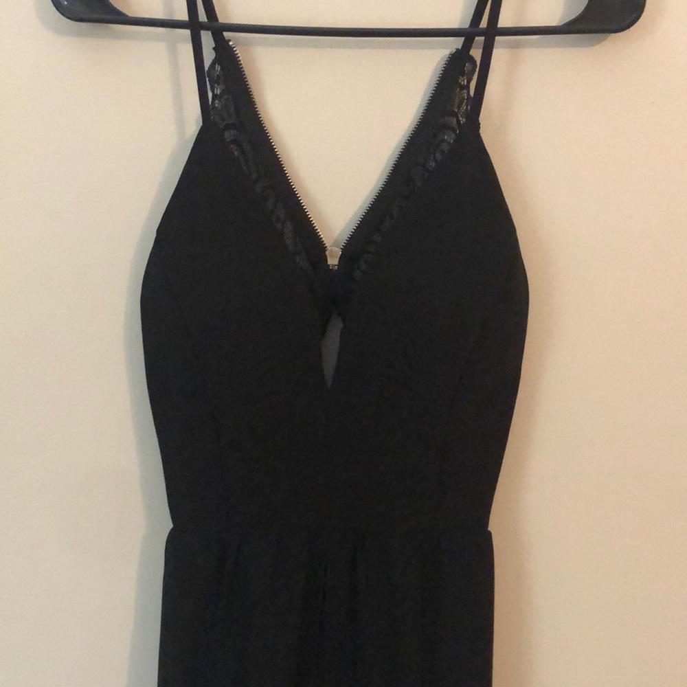 {Dry Goods} Black Romper Dress